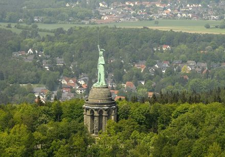 Das Hermannsdenkmal - Foto: Stadt Detmold 