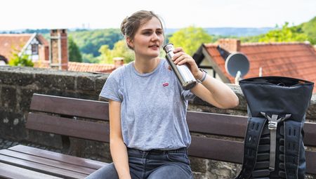Rast am Kurpark von Tecklenburg