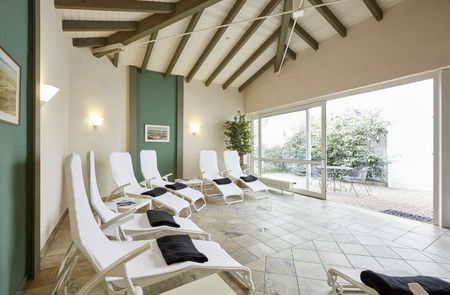 Ruheraum im Wellnessbereich des Hotel Bärenstein 