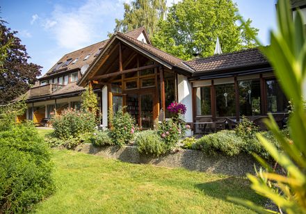Terrasse von Haus Berkenkamp, Lage