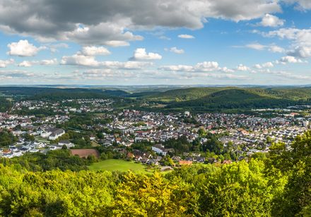 Ausblick vom Kaiser Karls Turm Bad Driburg