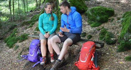 Rast im Silberbachtal