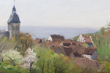 Gemälde von Otto Modersohn im Museum Modersohn Haus in Tecklenburg, Quelle: Tecklenburg Touristik