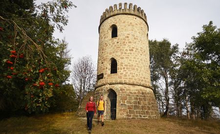 Am Aussichtsturm Bierbaums Nagel bei Willebadessen