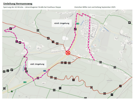Umleitung Lämershagener Straße (Etappe 07)