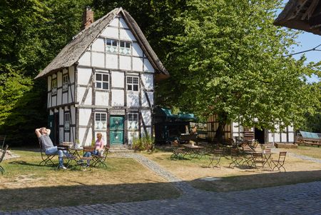 Café im Bauernhausmuseum Bielefeld