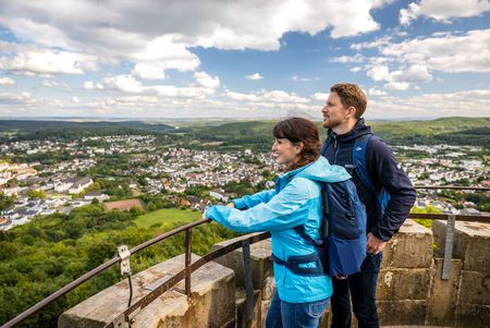 Blick vom Kaiser-Karls-Turm auf Bad Driburg