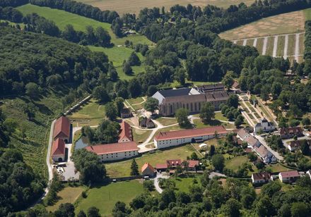 Luftaufnahme Kloster Dalheim