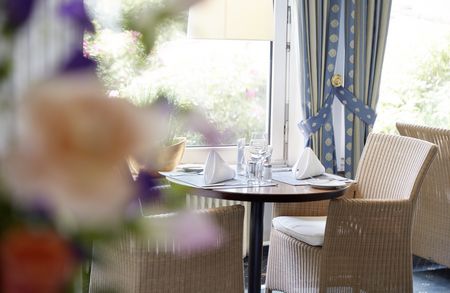  Im Restaurant des Waldhotel Bärenstein