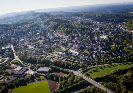 Luftaufnahme von Oerlinghausen