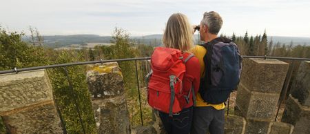 Auf dem Aussichtsturm Bierbaums Nagel