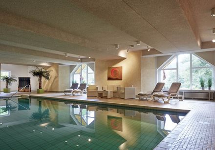 Schwimmbad im Hotel Bärenstein 