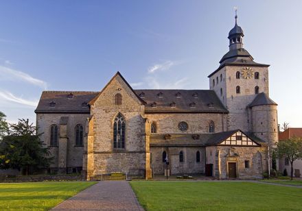 Die Kirche "Eggedom" in Neuenheerse bei Bad Driburg