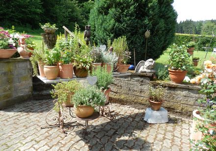 Kräutergarten am Landgasthof Mücke Marsberg
