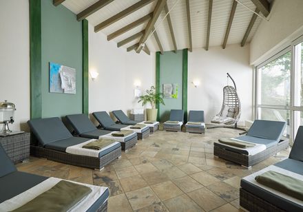 Ruhebereich Sauna, Hotel Bärenstein
