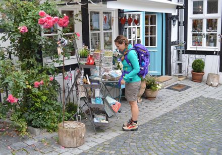 Einkaufspaß am Weg: Tecklenburg lädt zum Stöbern ein