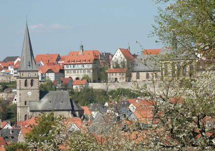 Blick auf Warburg