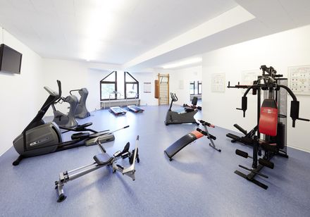 Fitnessraum im Waldhotel Bärenstein