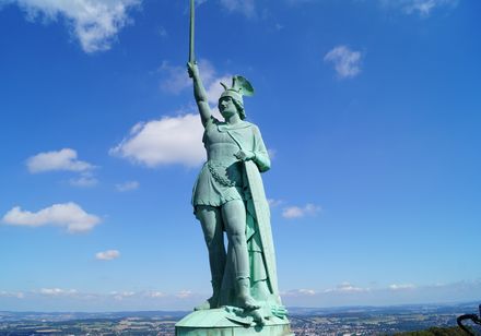 Hermannsdenkmal bei Detmold im Teutoburger Wald. Foto: Landesverband Lippe