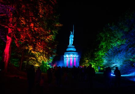 Der Hermann leuchtet Event