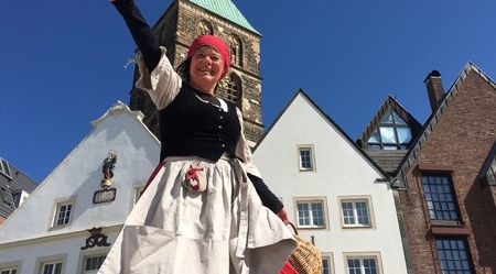 Bauersfrau in Rheine