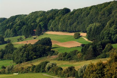 Blick über den Marsberger Ortsteil Meerhof