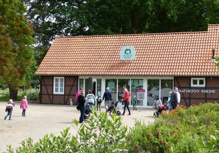 Rheine -Eingang des Naturzoo Rheine