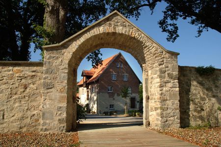 Torbogen von Kloster Gravenhorst in Hörstel