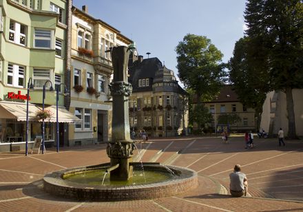 Marktplatz von Lage