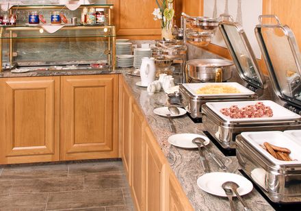 Frühstücksbuffet im Ringhotel Teutoburger Wald